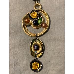 Brand New Treska Venus Collection Women's Pearl, Metals Chain Necklace